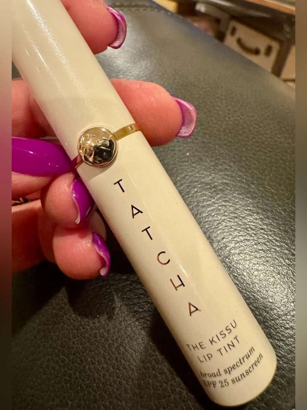 Tatcha The Kissu Lip Tint - Plum Blossom